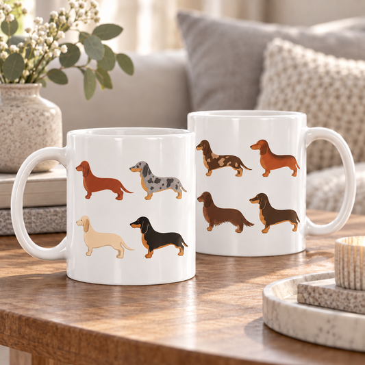 Dachshund and Friends Mug