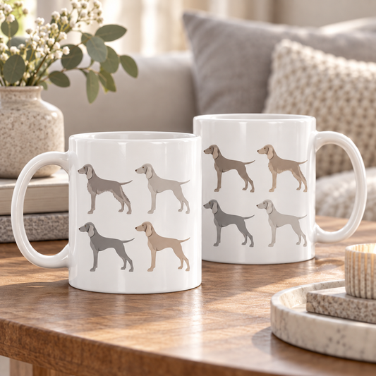 Weimaraner and Friends Mug