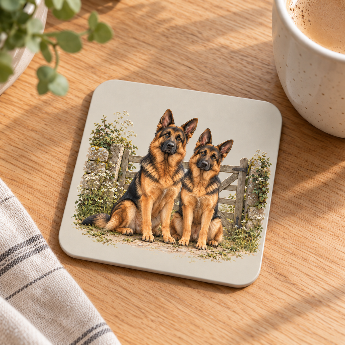 German Shepherd Coaster Set – Country Gate