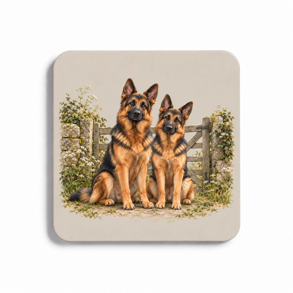German Shepherd Coaster Set – Country Gate